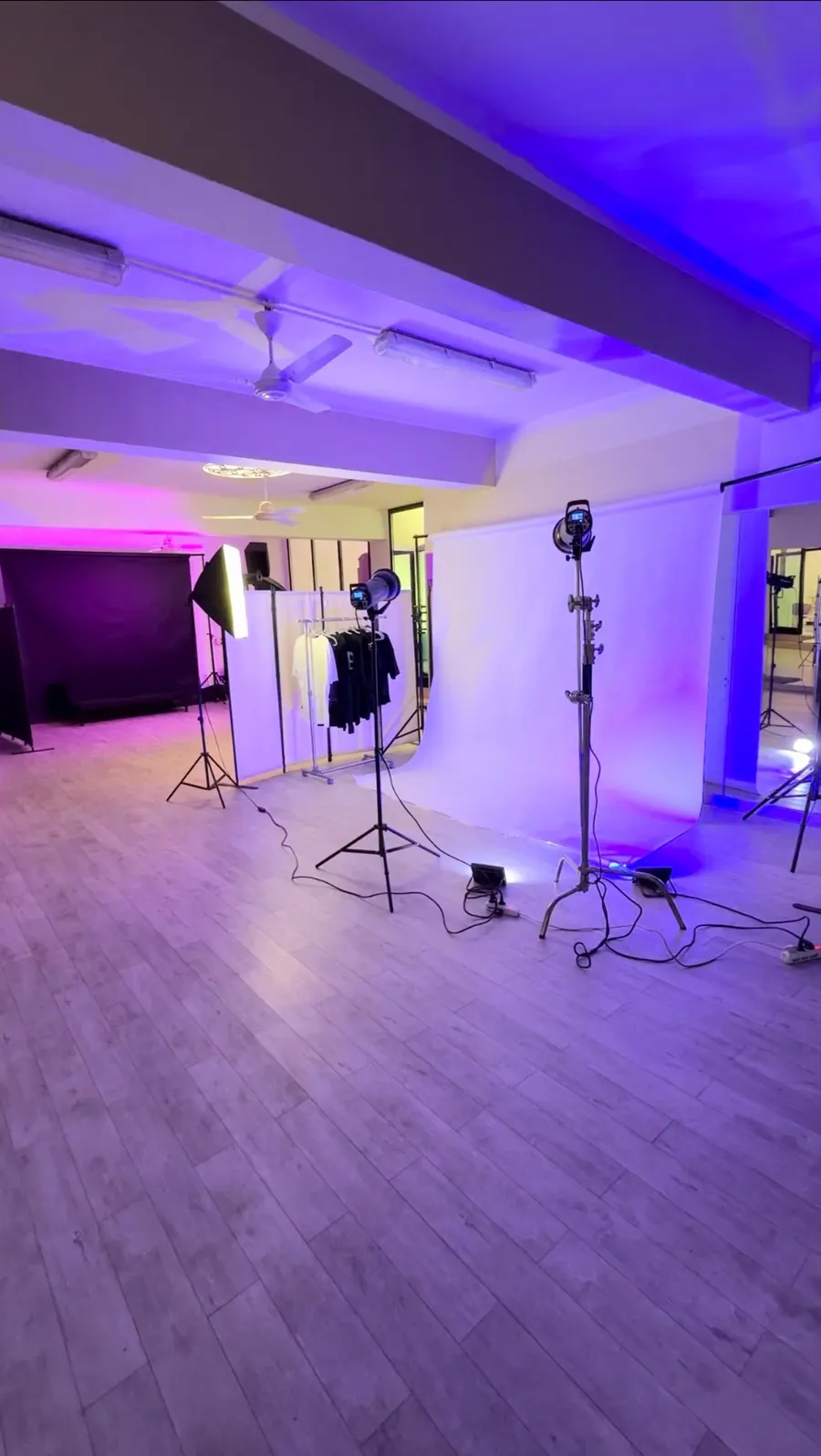 La sala shooting di Made4Fame House